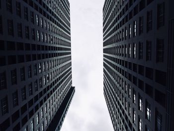 Low angle view of buildings against sky