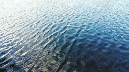 Full frame shot of rippled water