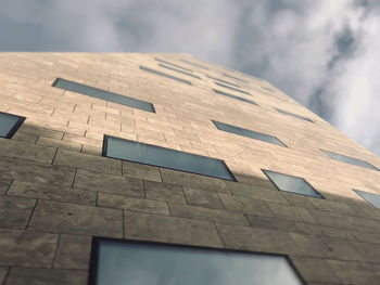 Low angle view of building against sky