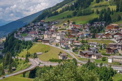 Santa cristina village in valgardena , italy