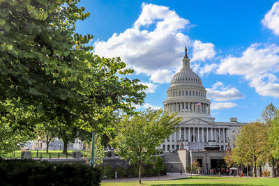 Government building against sky