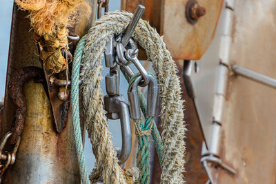 Close-up of rusty metal