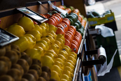 Close-up of food for sale at market stall