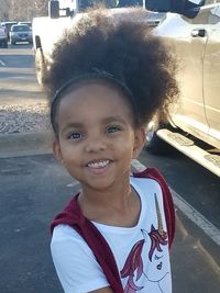 Portrait of a smiling girl