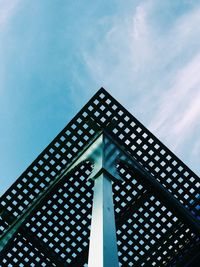 Low angle view of building against sky