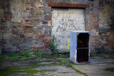 Entrance of old building