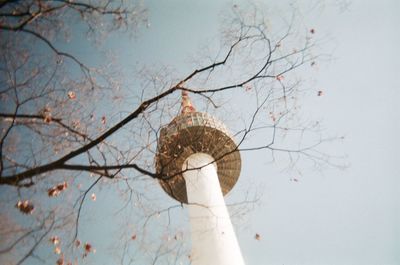 Low angle view of building against sky