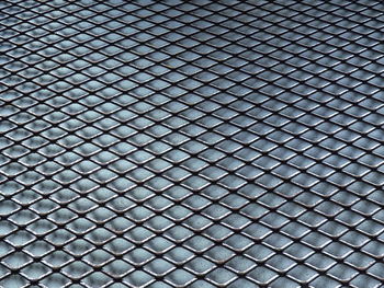 Full frame shot of metal grate