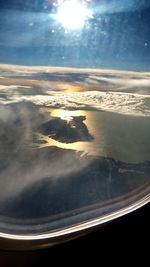 Aerial view of landscape