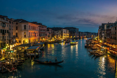 Boats on grand canal