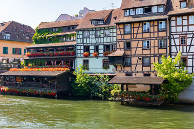 Strasbourg with timber house, france