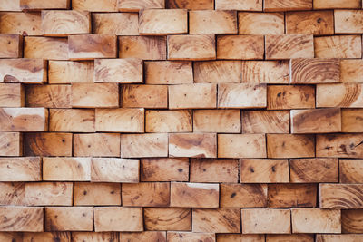 Full frame shot of stone wall