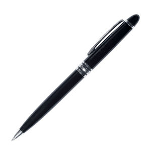 High angle view of pen against white background