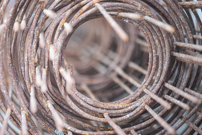 Full frame shot of rusty metal