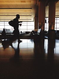 View of people in airport