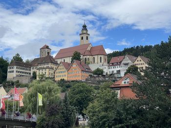 Buildings in town