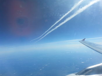 Aerial view of seascape