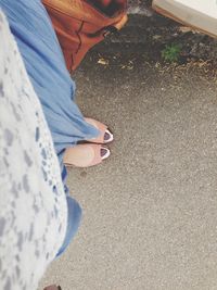 Low section of people