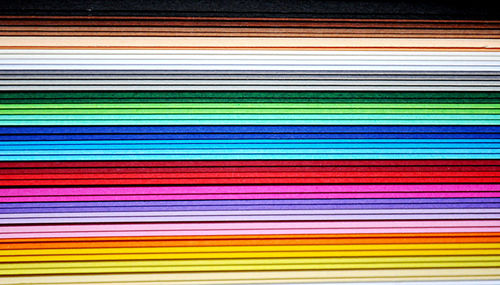 Full frame shot of colorful drinking straws