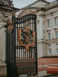 Entrance of historic building