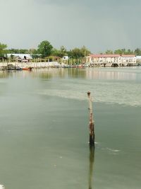 Scenic view of lake