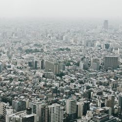 Aerial view of city