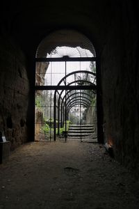 Entrance of old building