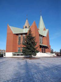 Church of the immaculate conception of the blessed virgin mary-catholic church  view in the morning