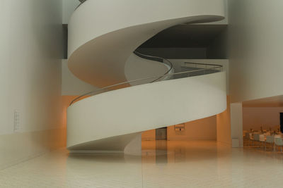 Close-up of modern building interior