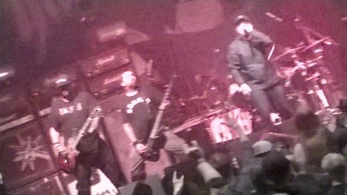 People at outdoor restaurant