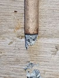 Full frame shot of weathered wood