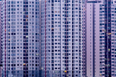 Full frame shot of apartment building