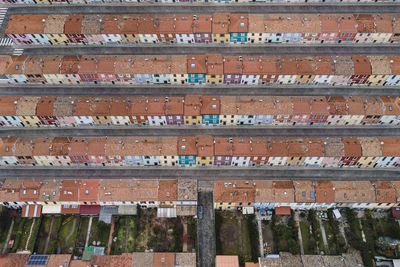 Full frame shot of roof tiles