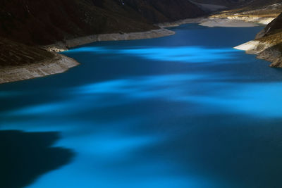 Scenic view of calm lake