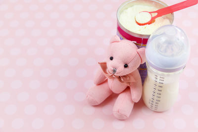 Close-up of pills on table