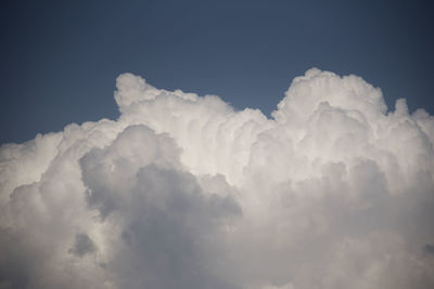 Low angle view of clouds in sky