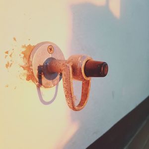 Close-up of rusty metal