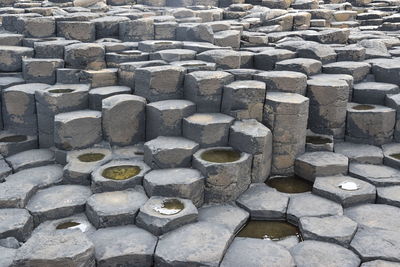 Full frame shot of stones