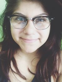 looking at camera