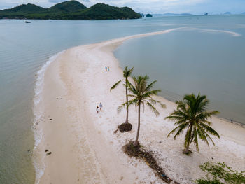 Scenic view of beach