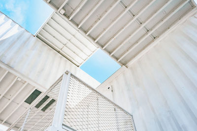 Low angle view of building against sky