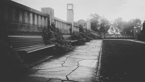 Trees in front of building