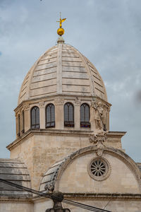 Low angle view of church