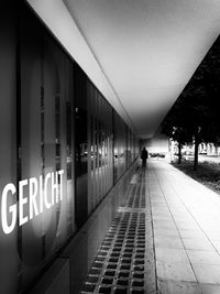 People walking on walkway