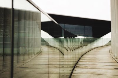 Corridor of modern building