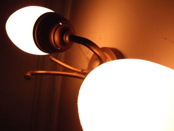 Close-up of lamp post