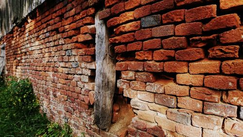 Full frame shot of brick wall