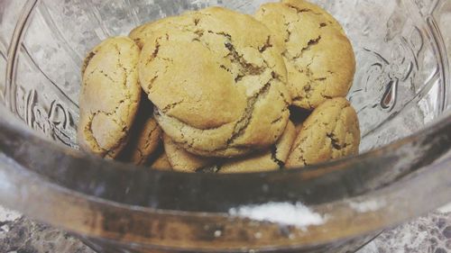 Close-up of cookies