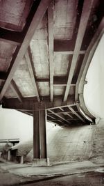 Low angle view of staircase