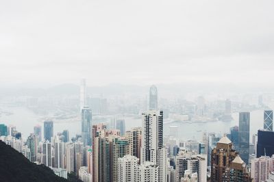 Skyscrapers against sky